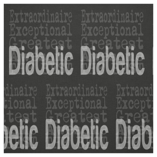 Diabetiker Extraordinär Stoff (Muster)
