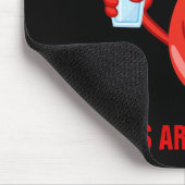 Diabetiker sind besonders süß mousepad (Ecke)