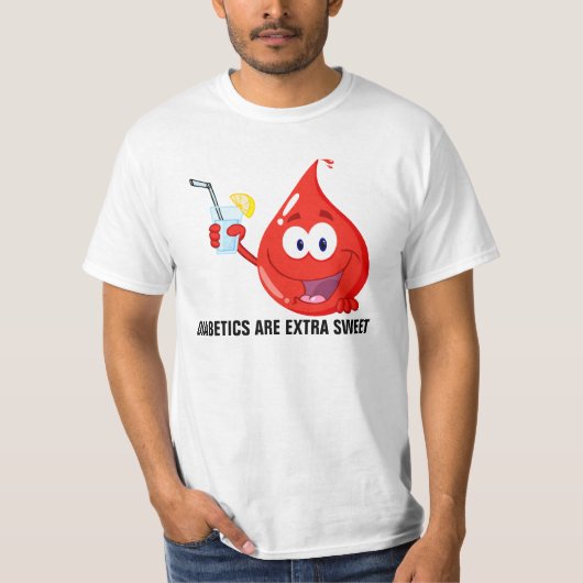 Diabetiker sind besonders süß T-Shirt (Vorderseite)