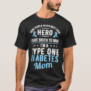Diabetiker Typ 1 2 Ich bin eine Typ-Eins-Diabetes- T-Shirt