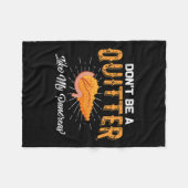 Diabetiker Typ 1 Diabetes-Bewusstseinsbildung Gif Fleecedecke (Vorderseite (Horizontal))