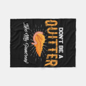 Diabetiker Typ 1 Diabetes-Bewusstseinsbildung Gif Fleecedecke (Vorderseite (Horizontal))