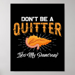 Diabetiker Typ 1 Diabetes-Bewusstseinsbildung Gif Poster