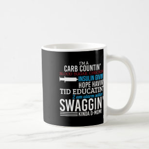 Diabetiker Typ 1 Diabetes-Sensibilisierung Mama Kaffeetasse