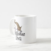 Diabetische Diva Kaffeetasse (Vorderseite Links)