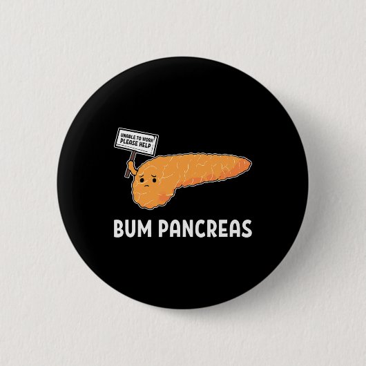 Diabetische Typ-1-Spaß-Methode Button (Vorderseite)