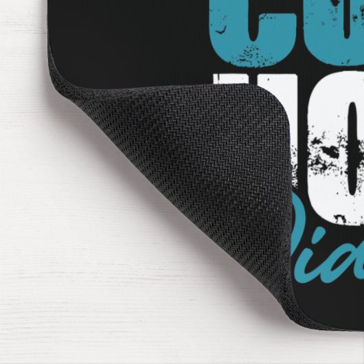 Diabetischer Krieger Gift Faith Cure Hope Diabetes Mousepad (Ecke)