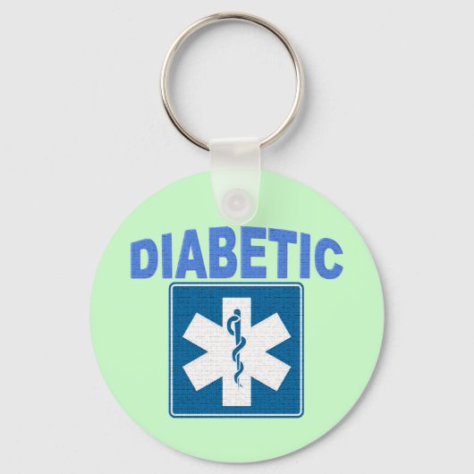 DIABETISCHER SCHLÜSSELANHÄNGER (Vorderseite)