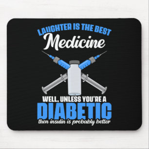 Diabetisches Insulin Diabetes mellitus Erreger Dia Mousepad