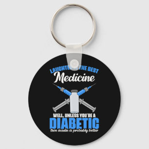 Diabetisches Insulin Diabetes mellitus Erreger Dia Schlüsselanhänger