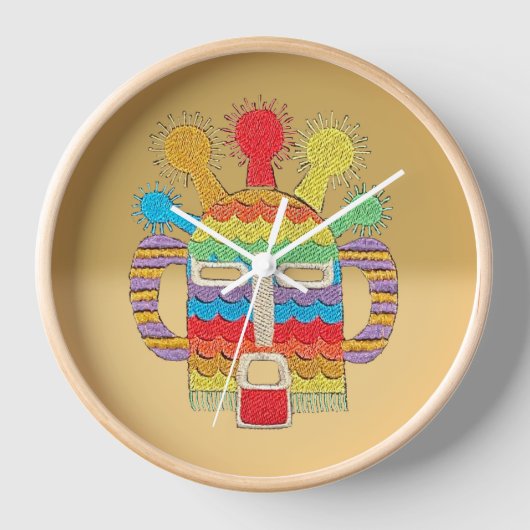 Diablo Huma Maske Uhr - Weizenfront (Vorderseite)