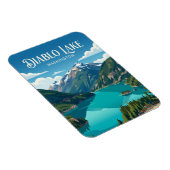 Diablo Lake USA Magnet (Rechte Seite)