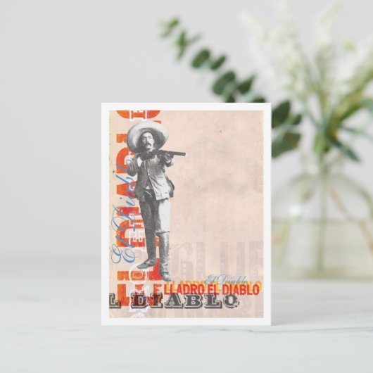 Diablo Postkarte (Stehend Vorderseite)