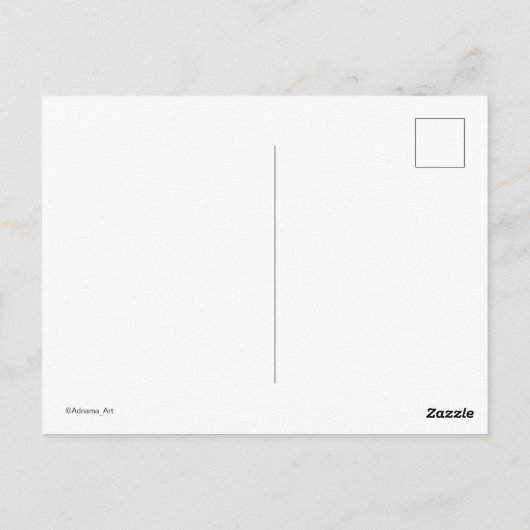 Diablo Postkarte (Rückseite)