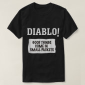 Diablo Spicy Sauce Lazy Halloween Kostüme Feuer Mi T-Shirt (Design vorne)