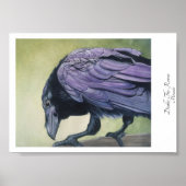 Diablo The Crow Black Raven Art Miranda Poster (Vorne)