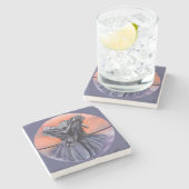 Diablo The Raven Drink Untersetzer Wasserfarbe Cro (Seitenansicht)