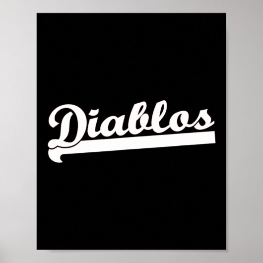 Diablos Fußball Verkauf Teppich Poster (Vorne)
