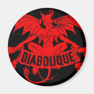 Diabolique Teufel Satan Vintage Magnet