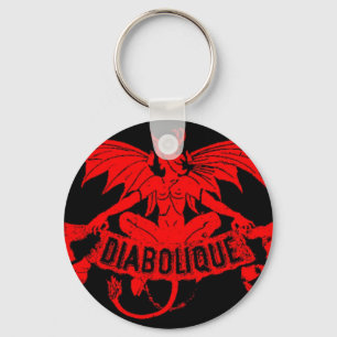 Diabolique Teufel Satan Vintage Schlüsselanhänger