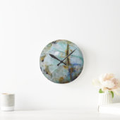 Diabolite Crystal Print Acrylic Wall Clock Runde Wanduhr (Zuhause)