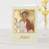 Diaconate Grußkarte Karte (Gelbe Blume)