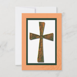 Diaconate Ordination Herzlichen Glückwunsch Cross Dankeskarte