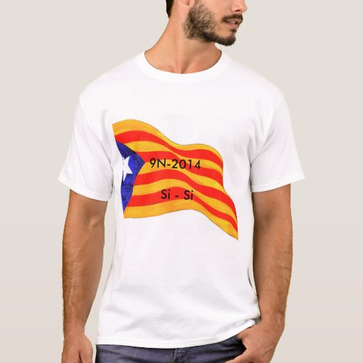 Diada 2014 wenn T-Shirt (Vorderseite)