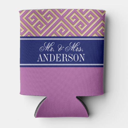 Diag Griechisch Key Gold CB Dosenkühler (Vorderseite)