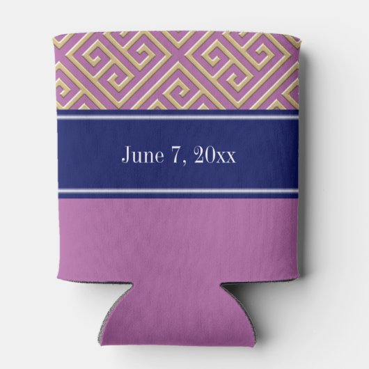 Diag Griechisch Key Gold CB Dosenkühler (Rückseite)