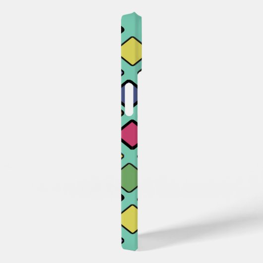 DIAG SQUARES gemischt Case-Mate iPhone Hülle (Rückseite / Rechts)