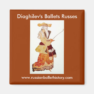 Diaghilevs Balletts Russes Magnet