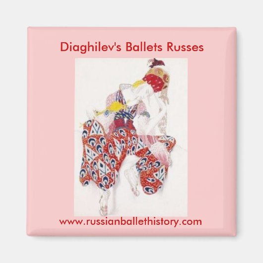 Diaghilews Ballettmagazin Magnet (Vorne)