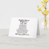 Diagnose der Krankenschwester: Stress Karte (Gelbe Blume)