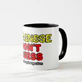 Diagnose. Don't Guess Tasse (VorderseiteRechts)