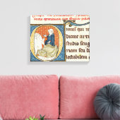 Diagnose eines Patienten durch einen Arzt Leinwanddruck (Insitu (Wohnzimmer))