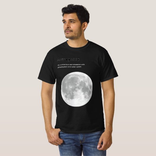 Diagnose mit Astrophilie T-Shirt (Vorne ganz)