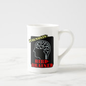 Diagnose: Vogelgezügelt Porzellantasse (Rechts)