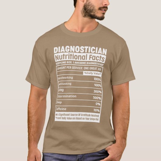 DIAGNOSTICIAN Squadeam Professional Nutritional bo T-Shirt (Vorderseite)
