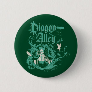 DIAGON ALLEY™ Vintag Graphic Button