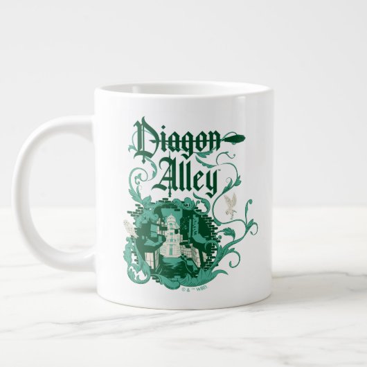DIAGON ALLEY™ Vintag Graphic Jumbo-Tasse (Links)