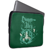 DIAGON ALLEY™ Vintag Graphic Laptopschutzhülle (Vorne Rechts)