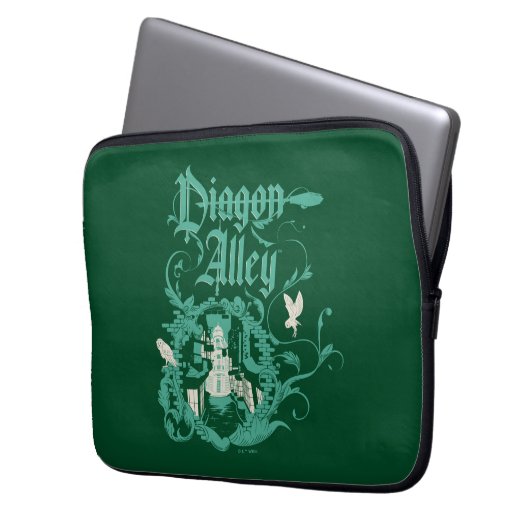 DIAGON ALLEY™ Vintag Graphic Laptopschutzhülle (Vorderseite Links)