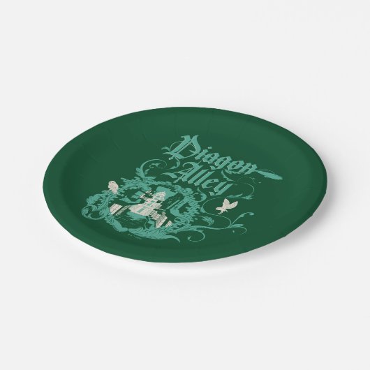 DIAGON ALLEY™ Vintag Graphic Pappteller (Schrägansicht)