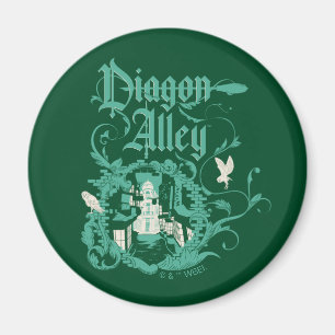 DIAGON ALLEY™ Vintage-Grafik Magnet