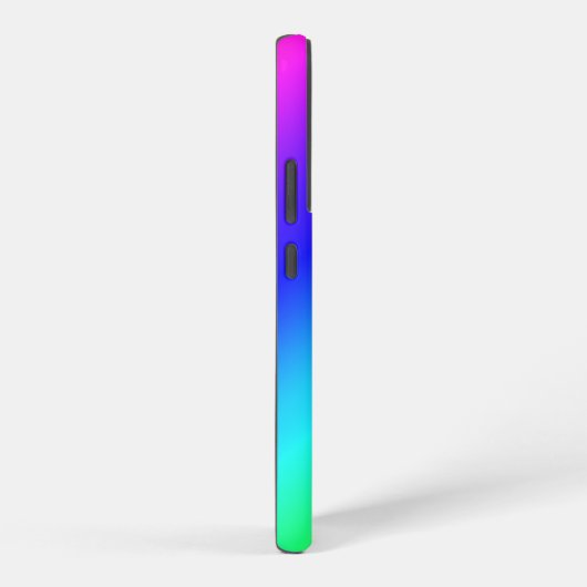 Diagonal Blau bis Grün Blendname Samsung Galaxy Hülle (Rechte Seite)