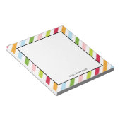 Diagonal Chic Personalisiert Notepad Notizblock (angewinkelt)