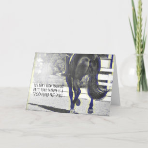 DIAGONAL CROSS Grußkarte Dankeskarte