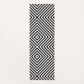 Diagonal Crossing Pattern Yogamatte (Vorderseite)