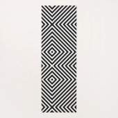 Diagonal Crossing Pattern Yogamatte (Rückseite)